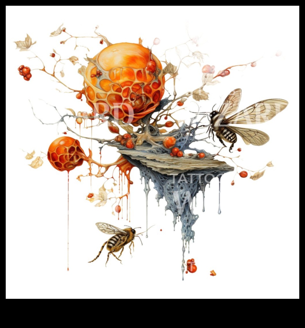 Ink Dreamscape O călătorie suprarealistă și imaginativă prin modele de tatuaje 5 Ink Dreamscape: modele de tatuaje suprarealiste și imaginative