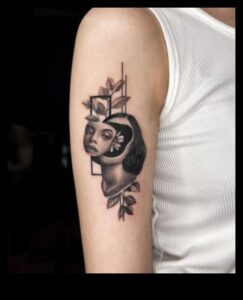 Dincolo de pânză: tatuaje cu realism care transcend arta tradițională cu frumusețe estetică